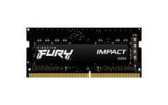 Kingston FURY Impact/SO-DIMM DDR4/8GB/3200MHz/CL20/1x8GB/Black