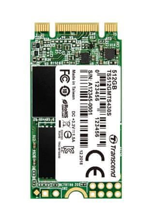 MTS430S 1TB SSD disk M.2, 2242 SATA III 6Gb/s (3D TLC), 560MB/s R, 500MB/s W