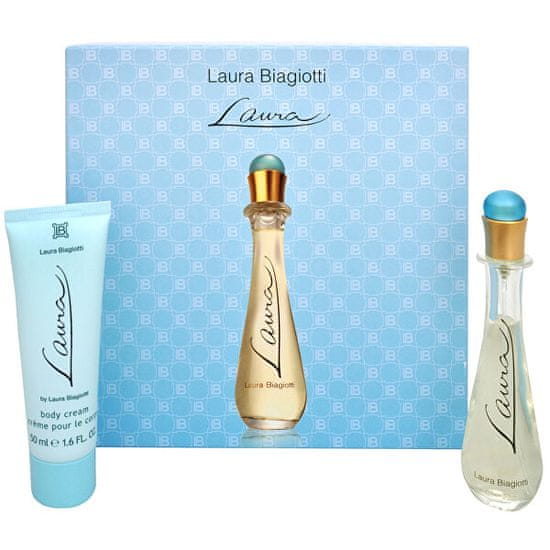 Laura Biagiotti Laura - toaletná voda s rozprašovačom 25 ml + telový krém 50 ml