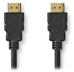 Nedis Ultra High Speed HDMI 2.1 kábel / 8K @ 60Hz / pozlátené konektory HDMI-HDMI / čierny / 5m