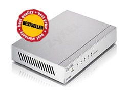 Zyxel GS-105B, 5-port 10/100/1000Mbps Gigabit Ethernet switch, desktop