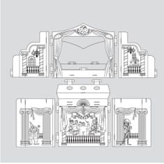 Erich Krause 3D omaľovánky Artberry Detské divadlo
