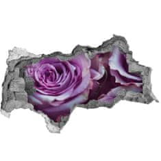 Wallmuralia.sk Fototapeta nálepka na stenu Fialové ruže 95x73 cm