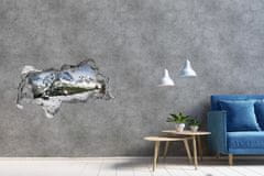 Wallmuralia.sk Diera 3D v stene na stenu Hale tatry 95x73 cm