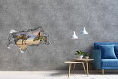 Wallmuralia.sk Diera 3D fototapeta nálepka Dinosaury 150x115 cm