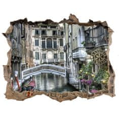 Wallmuralia.sk Fototapeta díra na zeď 3D Venice italy 95x64 cm