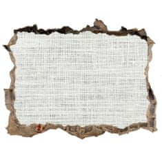 Wallmuralia.sk Díra 3D fototapeta White bielizeň tkanina 168x113 cm