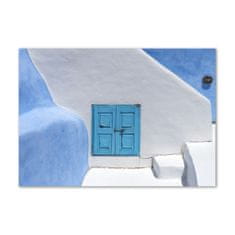 Wallmuralia.sk Foto obraz akrylové sklo Santorini Grécko 100x50 cm 2 prívesky
