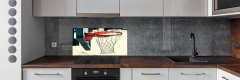 Wallmuralia.sk Dekoračný panel sklo Basketbal 100x50 cm