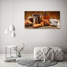 Wallmuralia.sk Foto obraz akryl do obývačky Raňajky 100x50 cm 2 prívesky