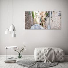 Wallmuralia.sk Foto obraz akryl do obývačky Mestská alej 140x70 cm 2 prívesky