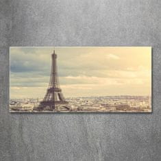 Wallmuralia.sk Foto obraz akryl do obývačky Eiffelova veža Paríž 120x60 cm 2 prívesky