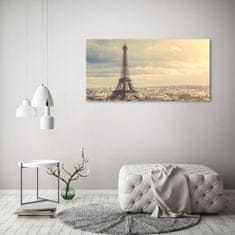 Wallmuralia.sk Foto obraz akryl do obývačky Eiffelova veža Paríž 120x60 cm 2 prívesky