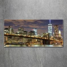 Wallmuralia.sk Foto obraz akryl do obývačky Brooklynský most 100x50 cm 2 prívesky