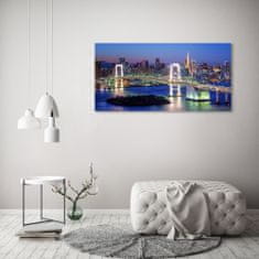 Wallmuralia.sk Foto obraz akryl do obývačky Most v Tokiu 100x50 cm 2 prívesky
