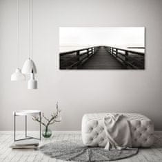 Wallmuralia.sk Foto obraz akryl do obývačky Drevené mólo 120x60 cm 2 prívesky