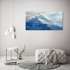 Wallmuralia.sk Foto obraz akryl do obývačky Horský vrchol 100x50 cm 2 prívesky