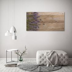 Wallmuralia.sk Foto obraz akryl do obývačky Levanduľa na strome 120x60 cm 2 prívesky