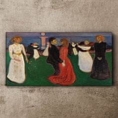 COLORAY.SK Obraz Canvas Tanec života Edvard Munch 100x50 cm