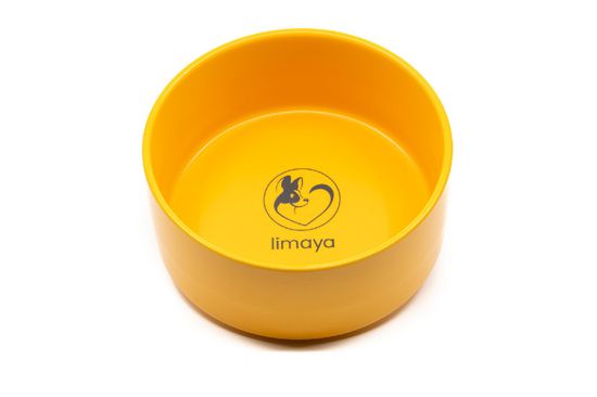 limaya keramická miska pre psy a mačky oranžová 15,5 cm