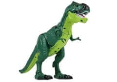 Lean-toys R/C Dinosaurus na diaľkové ovládanie s parou, zvuky