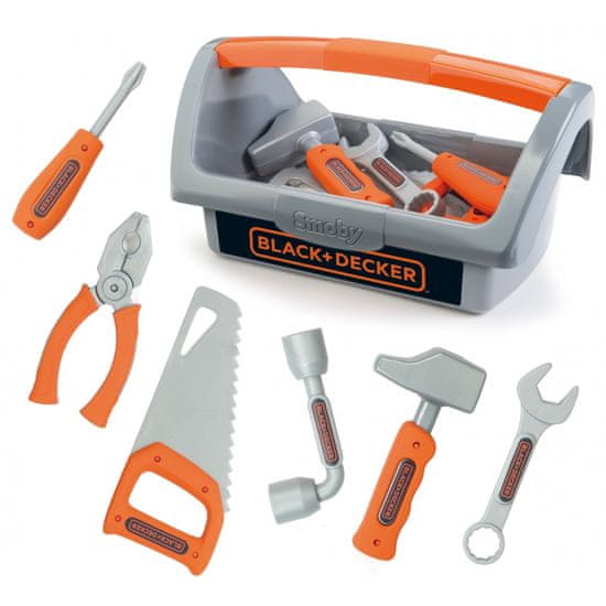 Smoby Toolbox 6 ac. Black+Decker