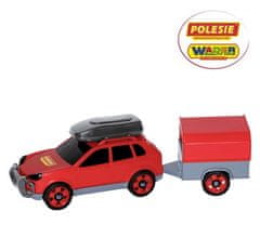 Wader Quality Toys Polesie Auto osobné s prívesom 