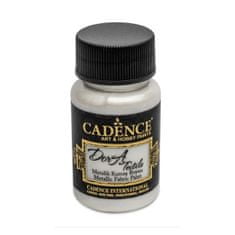 Cadence metalická barva na textil 50 ml - perleťová