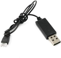 YUNIQUE GREEN-CLEAN 1 ks USB nabíjací kábel Black Syma X5C Rc Náhradné diely kvadrokoptéry