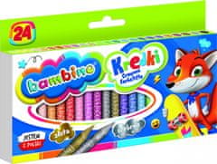 BAMBINO Sada grafitových Jumbo pasteliek 24 ks