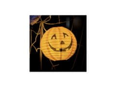 Malatec 20162 Lampión Halloween svietiaca tekvica LED 20 cm