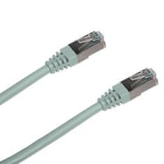 DATACOM Patch cord FTP CAT5E 20m sivý