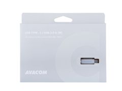 Avacom TPC-100S kábel USB - USB Type-C, 100cm, strieborná