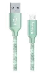 ColorWay Dátový Kábel Usb / Micro Usb / 1m / 2.1A / Mint