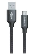 ColorWay Dátový Kábel Usb / Micro Usb/ 1m/ 2.1A/ Čierny