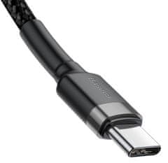 BASEUS CATKLF-HG1 Cafule Kábel USB-C 60W 2m Gray/Black