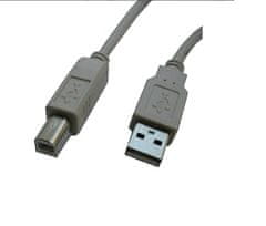 USB 2.0 Cable 3m AB (pre tlačiarne)