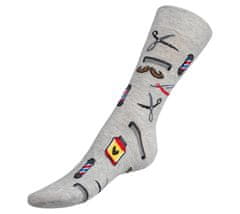Ponožky Kaderníčka - 39-42 - svetlá šedá