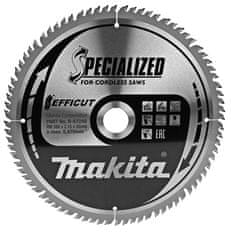 Makita B-67240 pílový kotúč Efficut 260mmx30mmx80T