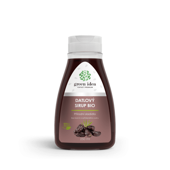 Green idea Organický datľový sirup 250 ml