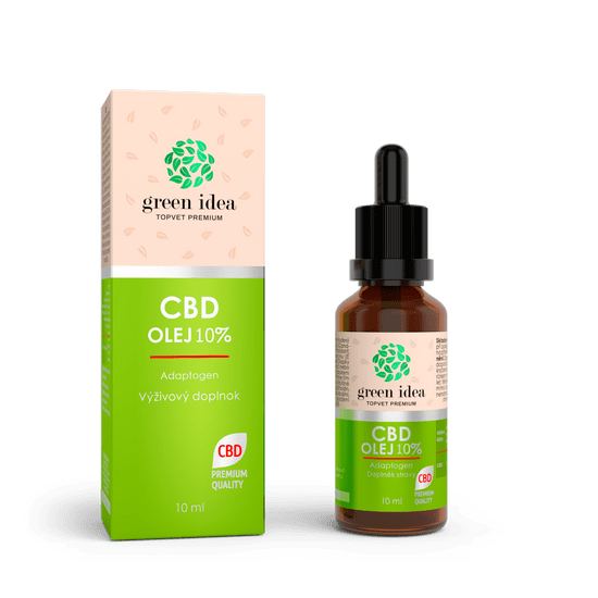 GREEN IDEA CBD olej 10% 10ml