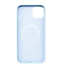 Nuvo Silikónový obal s MagSafe NUVO na Apple iPhone 14 Plus modrý