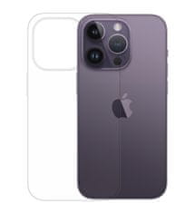 Nuvo Gumený obal na Apple iPhone 14 Pro priehľadný