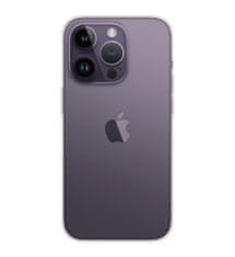 Nuvo Gumený obal na Apple iPhone 14 Pro priehľadný