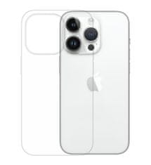 Nuvo Gumený obal na Apple iPhone 14 Pro priehľadný