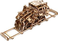 Wooden city 3D puzzle Dream Express s koľajami 220 dielov