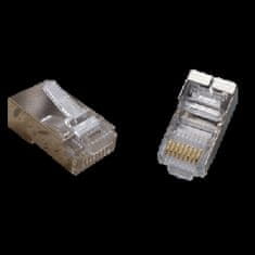 DATACOM Konektor RJ45 STP Cat5e 8p8c 100 ks, pre drôt