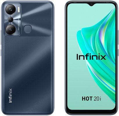 Infinix Hot 20i moderný mobilný dotykový telefón smartphone infinix LTE pripojenie LTE internet Bluetooth slot na pamäťové karty Wi-Fi Mediatek Helio G25 OS Android 12 Bluetooth wifi dlhá výdrž skvelý fotoaparát amoled displej fm rádio 6.6 IPS veľký displej HD+ rozlíšenie 10W rýchlonabíjanie