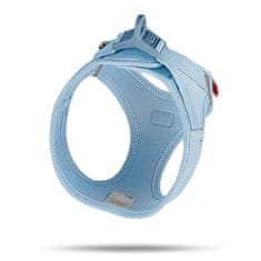 curli Postroj pre psov so sponou Air-Mesh Skyblue, 3XS, 1,5-3 kg