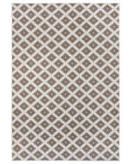 NORTHRUGS Kusový koberec Twin-Wendeteppiche 105465 Linen – na von aj na doma 120x170